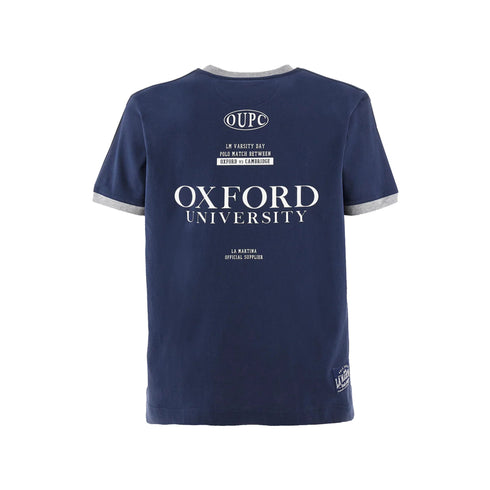 LA MARTINA T-shirt T-shirt Uomo Zaim in cotone Blu aperto A24 - LA MARTINAZMR600JS206 - 07017 - M - Francavilla Moda